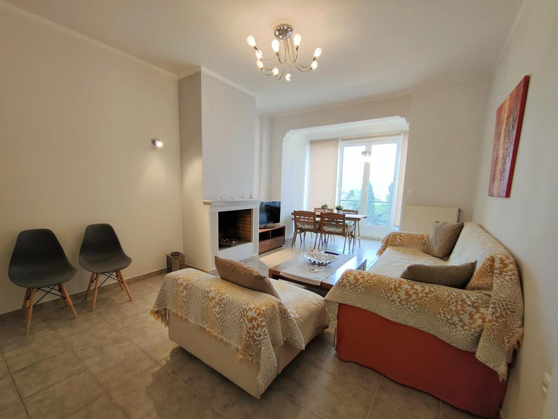Potamos Apartment With View ภายนอก รูปภาพ